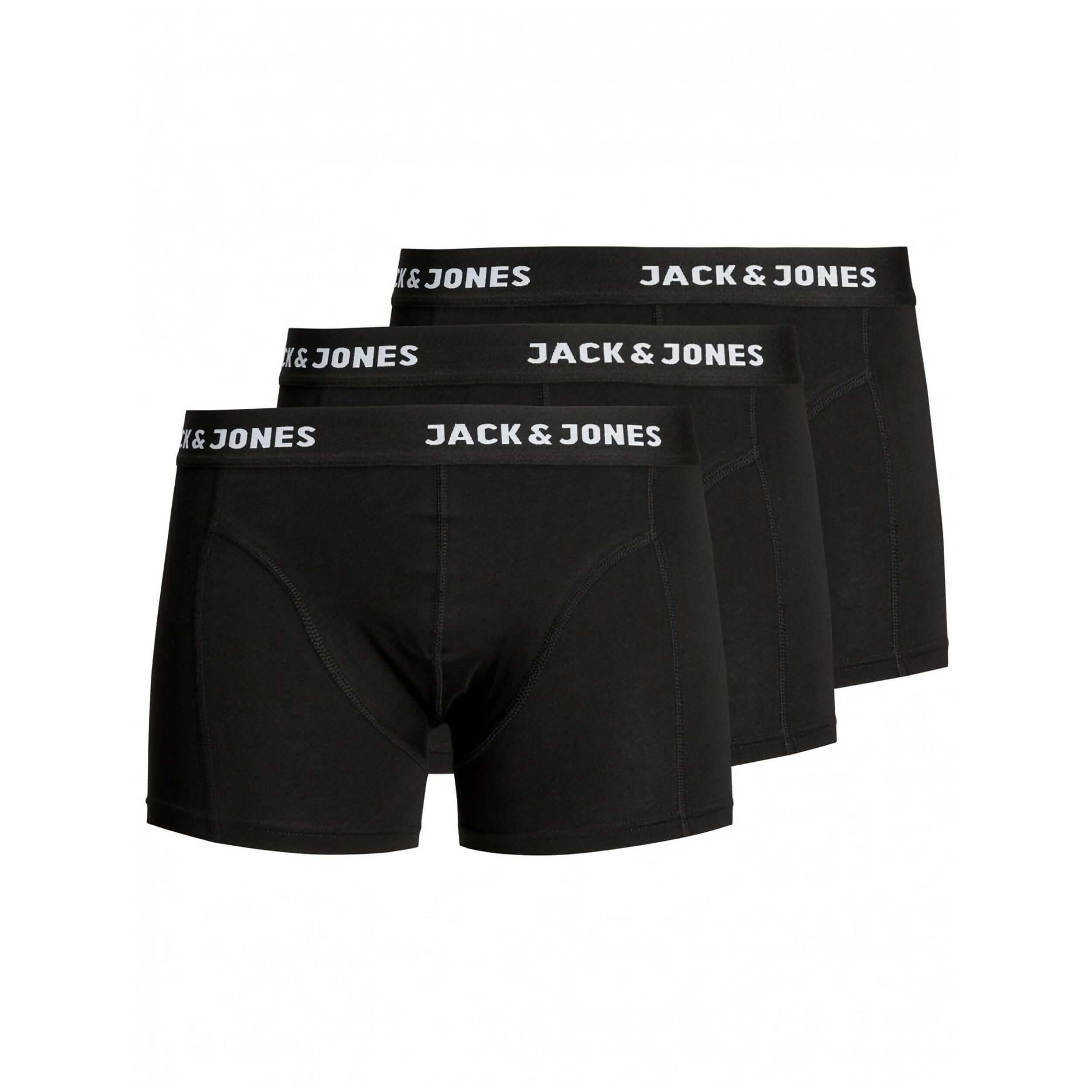 Bokserki Jack&jones model 12171944-CZARNY dla mężczyzn
