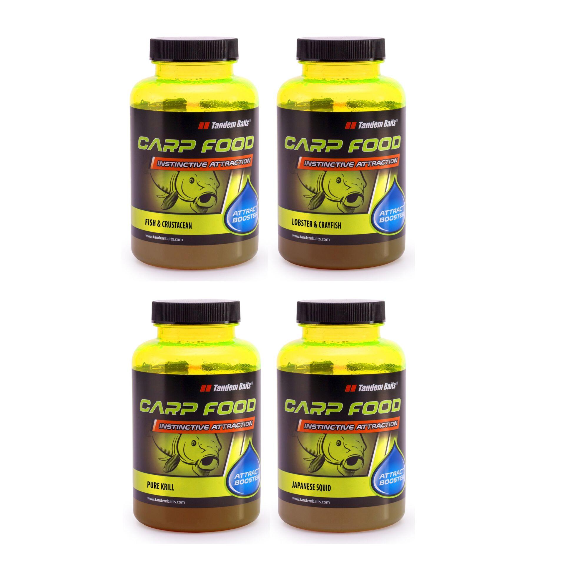 Booster Karpiowy PVA Carp Food Attract 300ml Mix rybny master – 4 sztuki