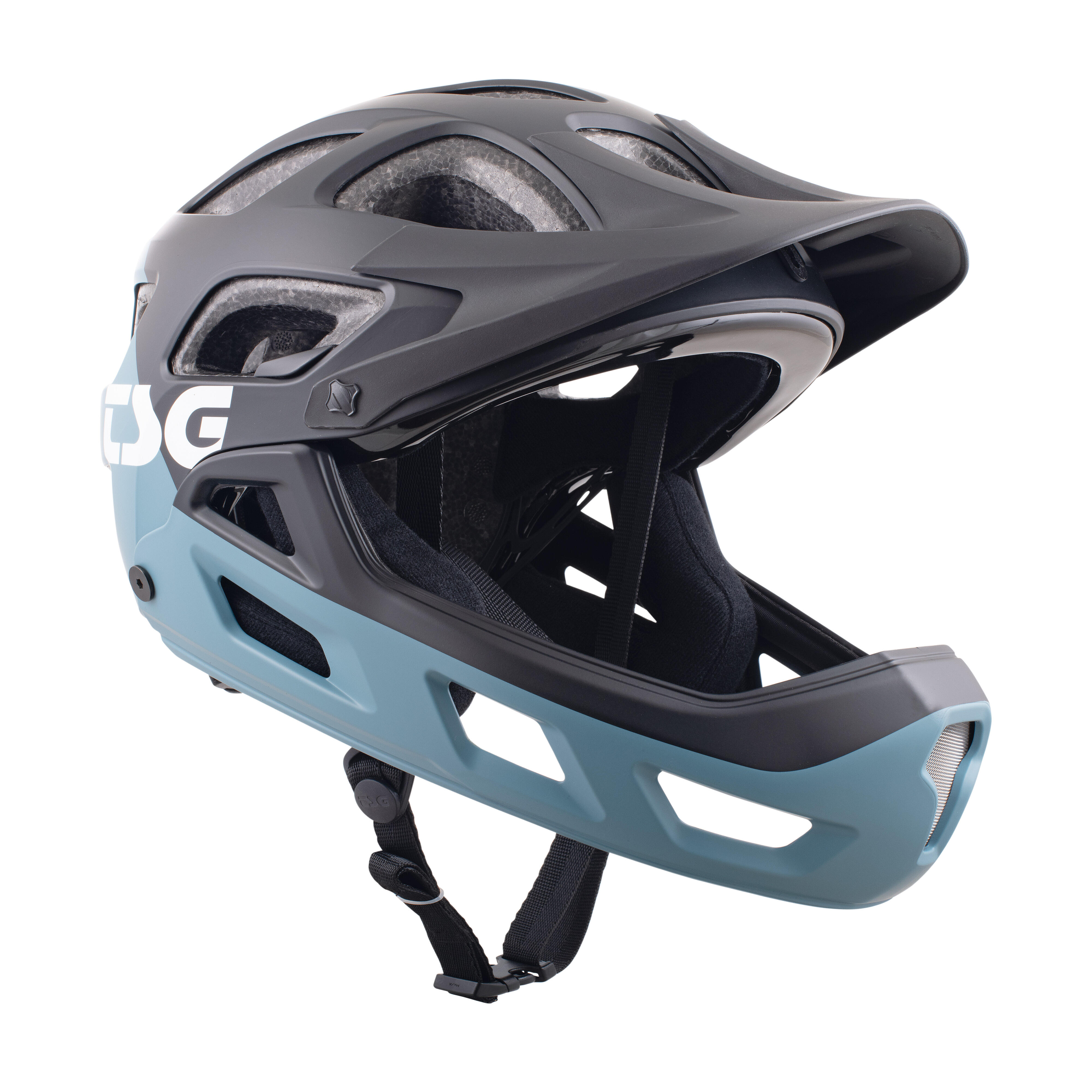 Kask – Seek FR Graphic Design Flow – czarno-niebieski – rozmiar L/XL –