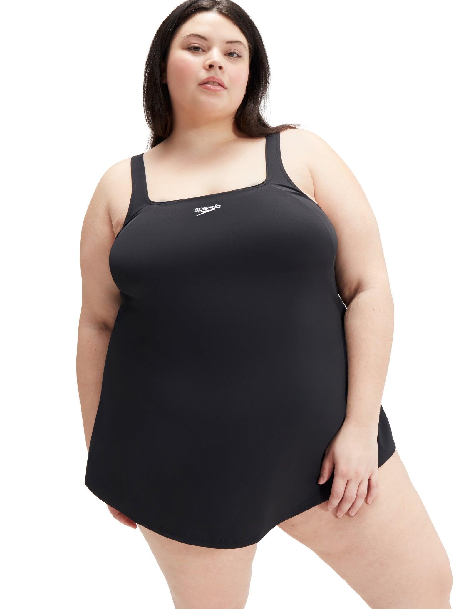 Sukienka do pływania damska Speedo Women's Swimm Dress Plus Size
