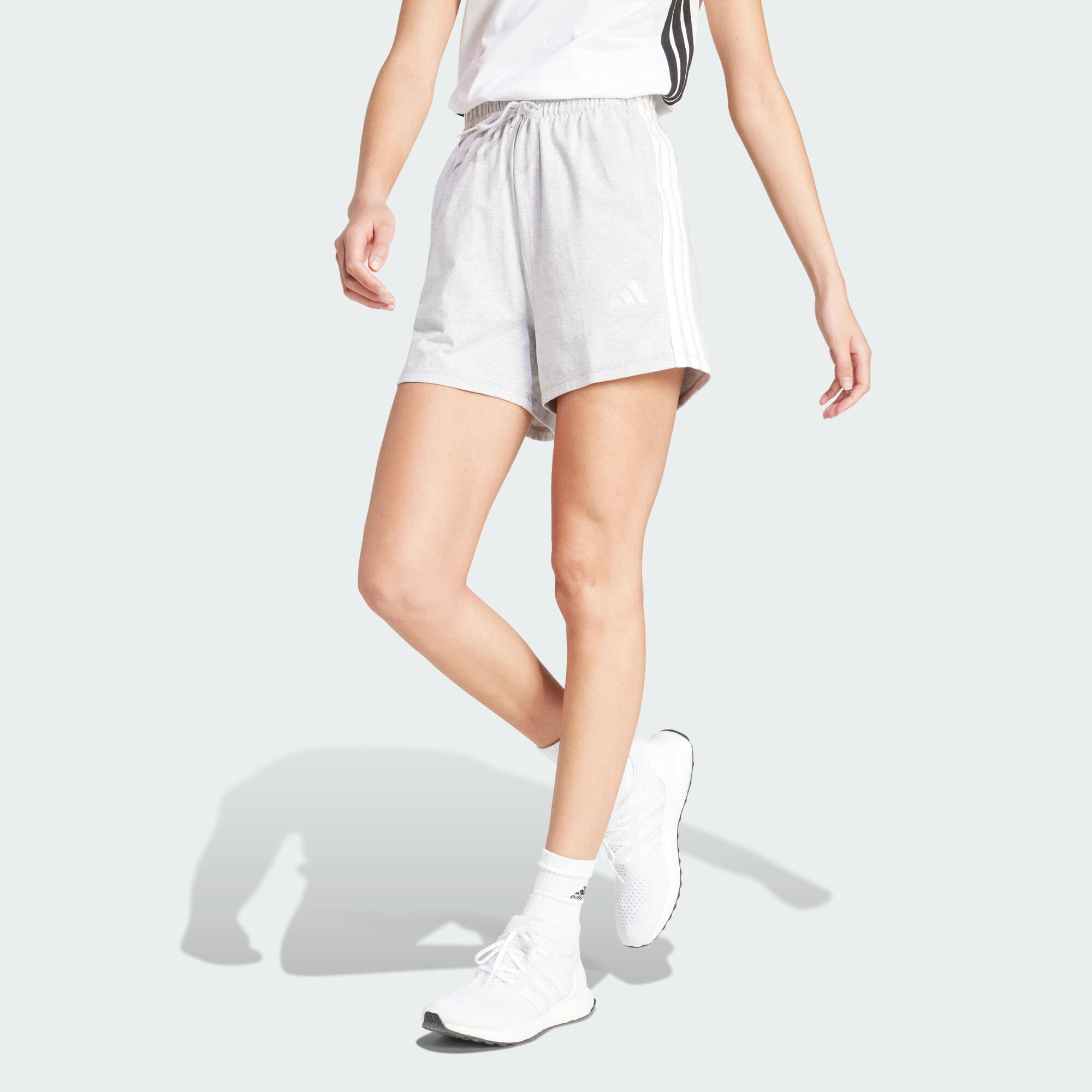 Szorty Essentials 3-Stripes Cotton