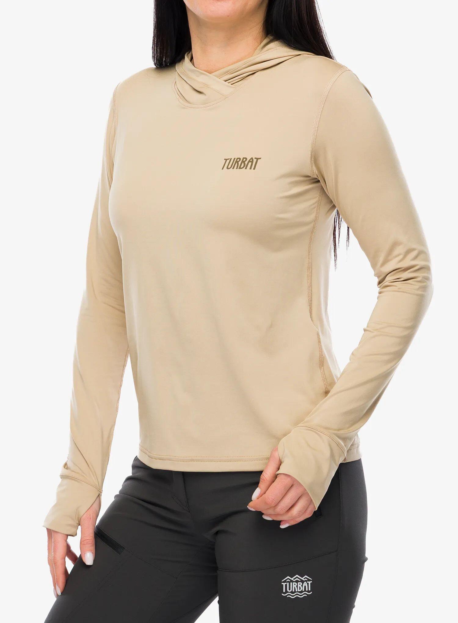 Bluza termoaktywna damska Turbat Hike Lite LS Hood Thermo T-Shirt