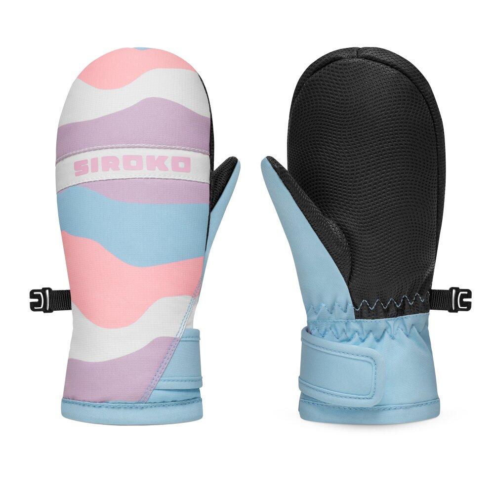 Rękawice na snowboard i narty dziecięce Mermaid