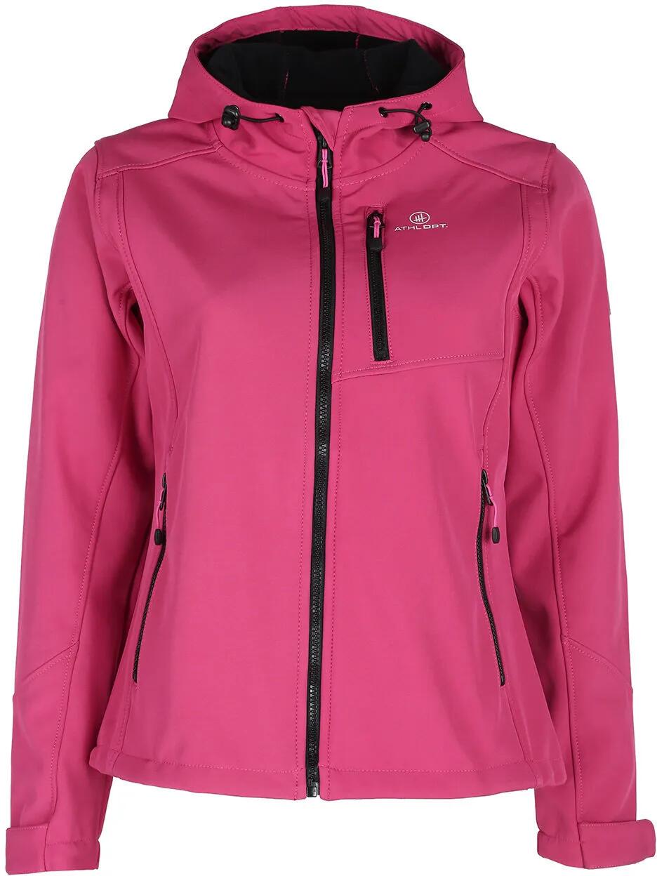 Damska kurtka softshell Athl. dpt. Octavia Fuksja Róż