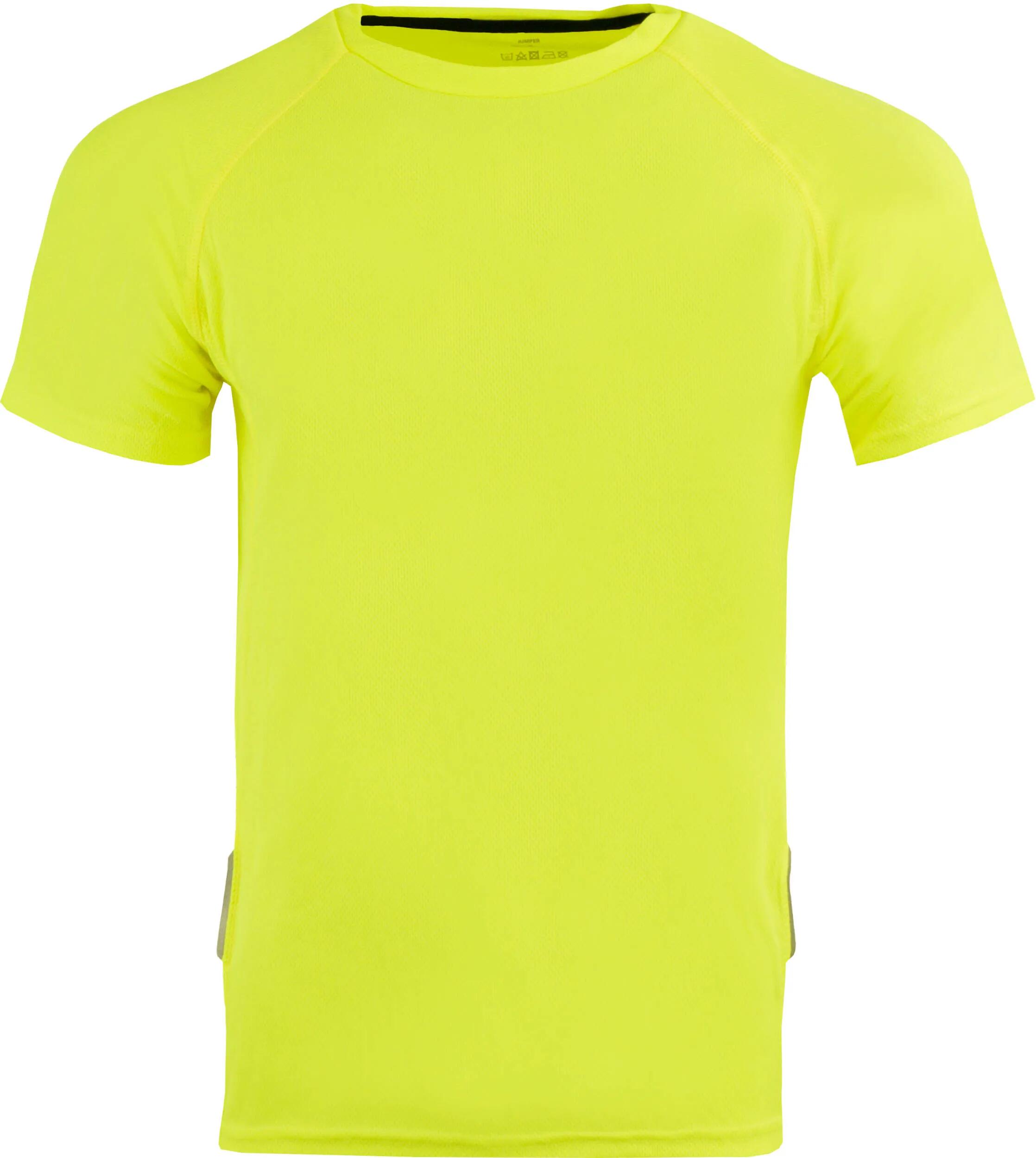 T-shirt sportowy Jumper męski żółty
