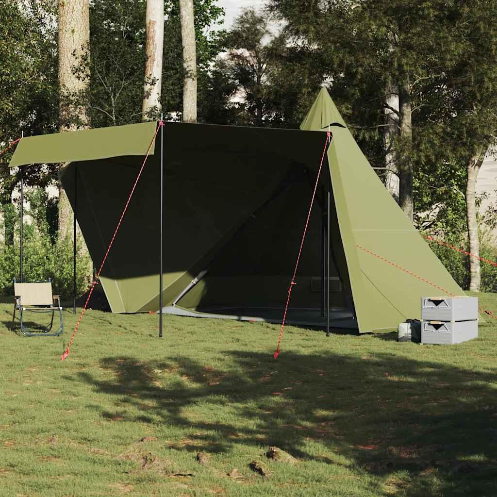 Namiot tipi VidaXL 6-osobowy wodoodporny oliwkowy