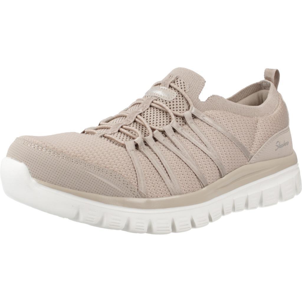 Buty SKECHERS GRACEFUL - SOFT SOUL Beżowy