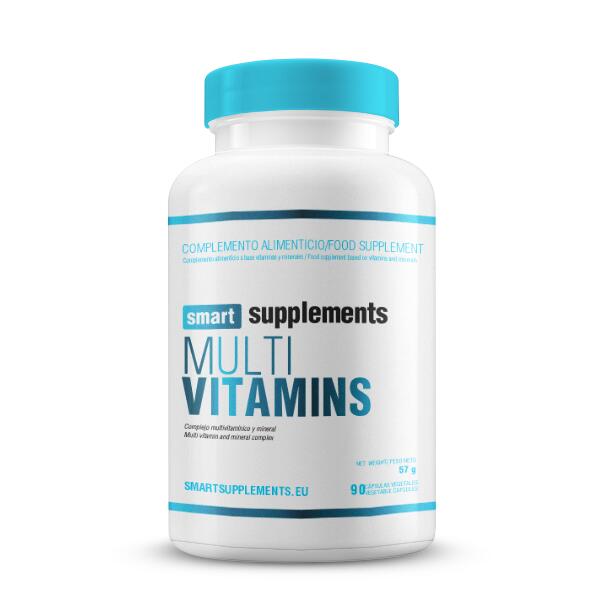 Multiwitaminy - 90 kapsułek roślinnych Smart Supplements