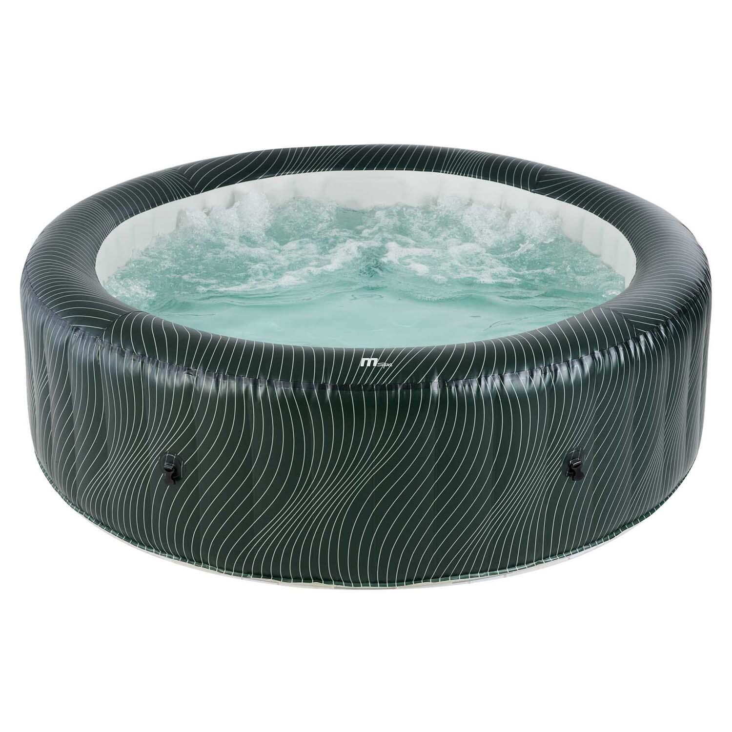 Basen z hydromasażem mSpa Meteor 6os SPA ogrodowe dmuchane 930l LED