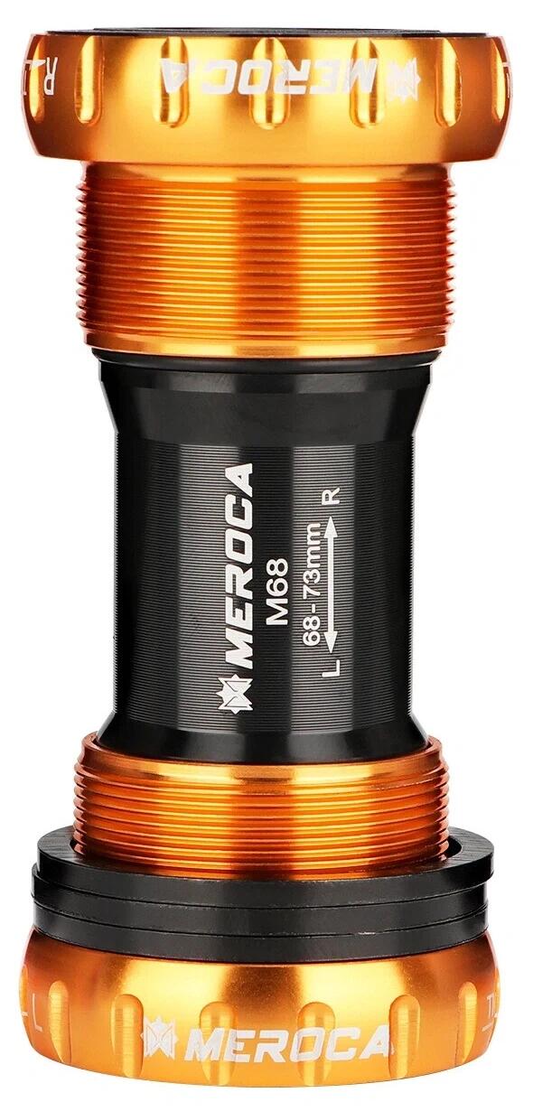 Wkład suportu Meroca Hollowtech II M68 złoty