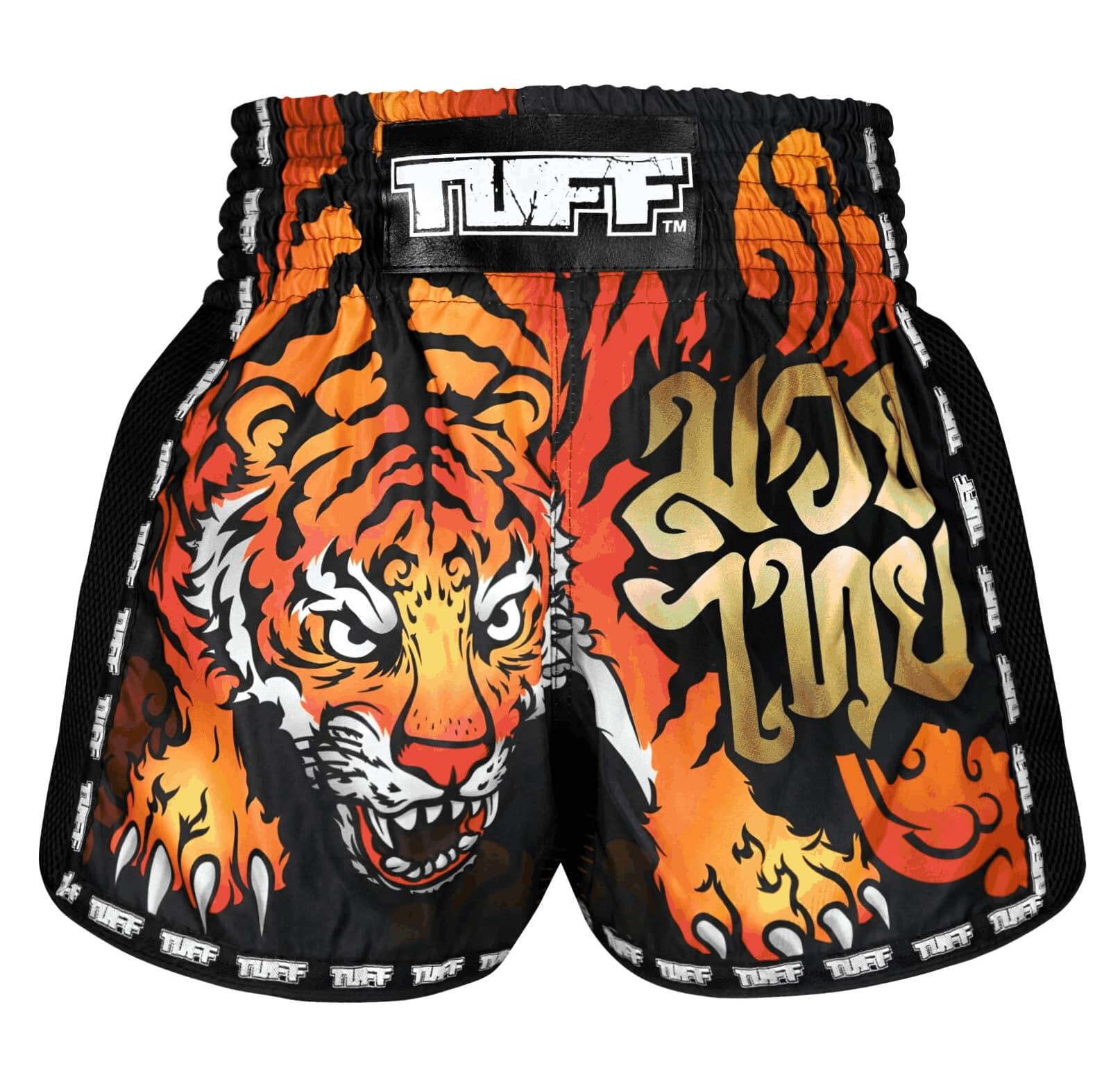 Spodenki treningowe TUFF Black Furious Tiger