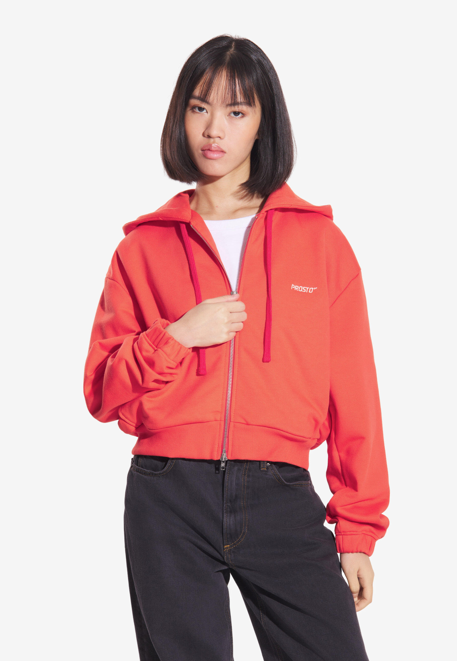 Bluza sportowa damska Prosto Bomb z kapturem