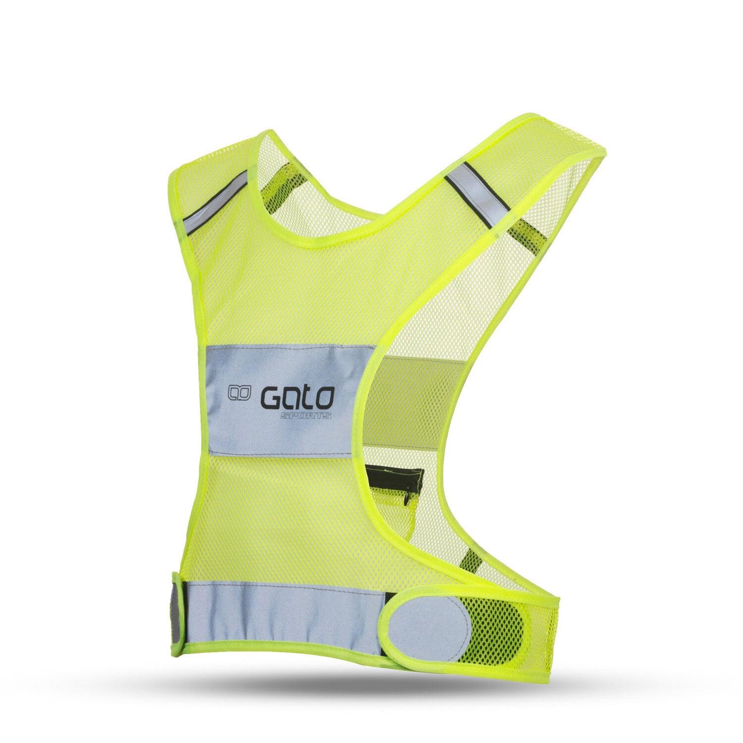 Gato X Vest odblaskowy neonowy żółty L