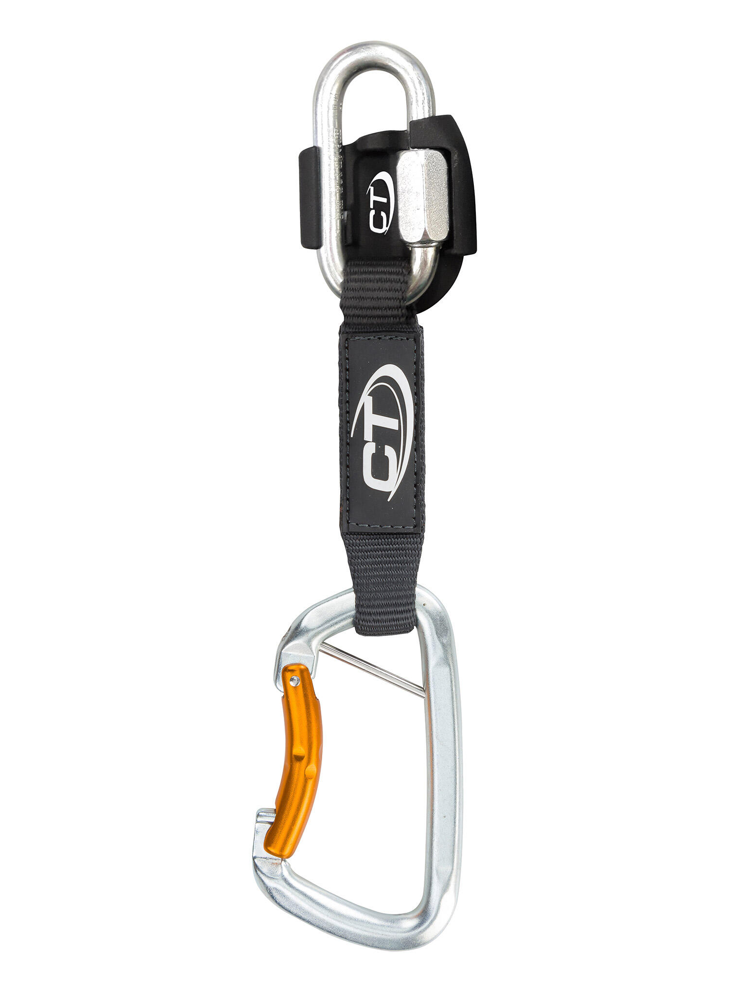 Ekspres wspinaczkowy Climbing Technology Gym S Promo Set 12 cm - grey/silver