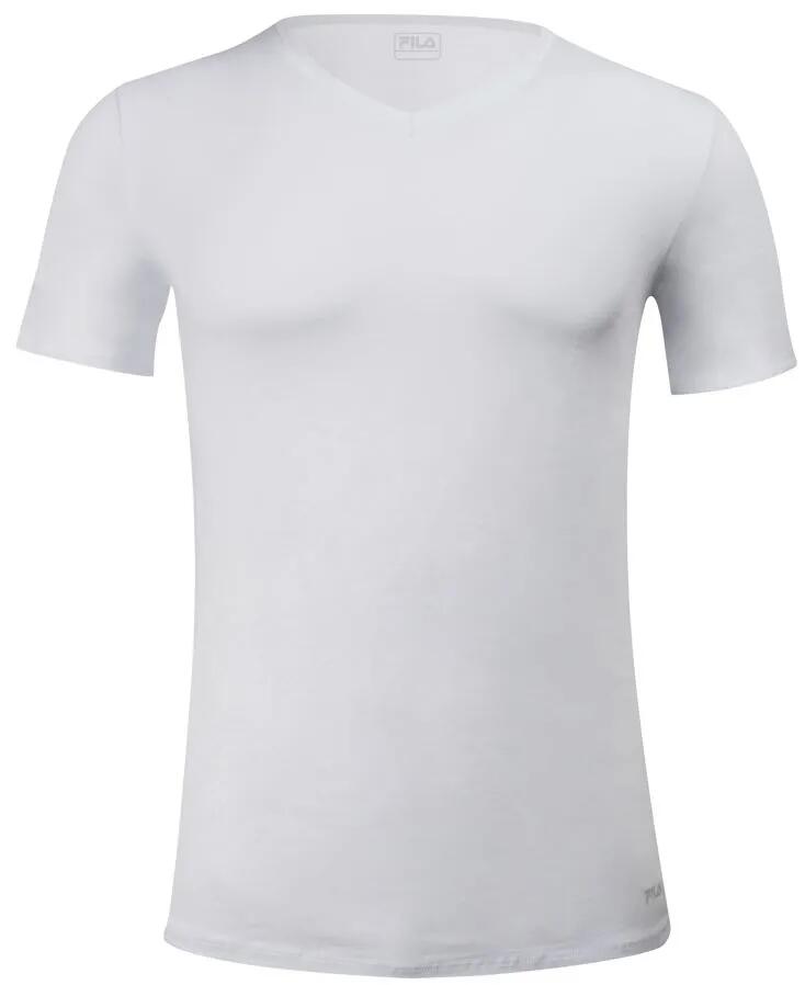 T-shirt męski Fila V-neck Fit biały