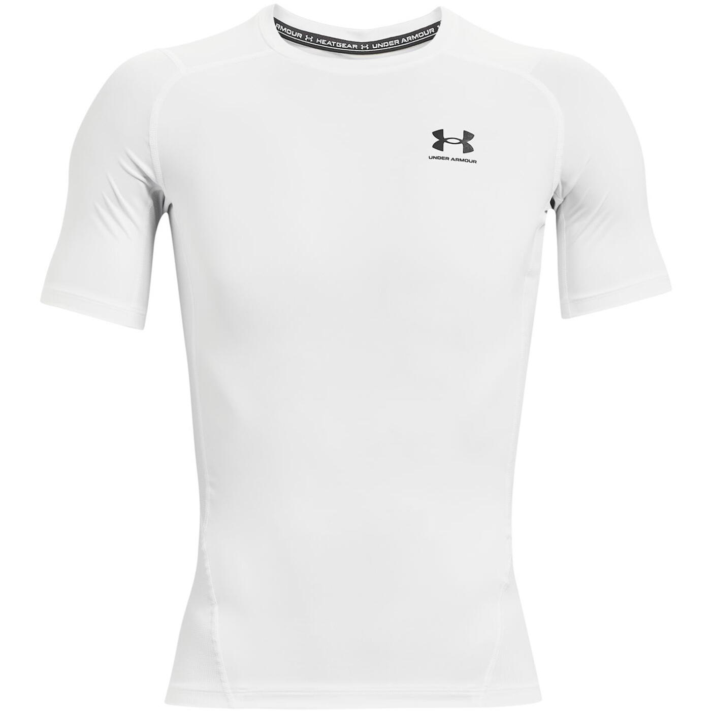 Podkoszulek Under Armour HeatGear, Biały, Mężczyźni