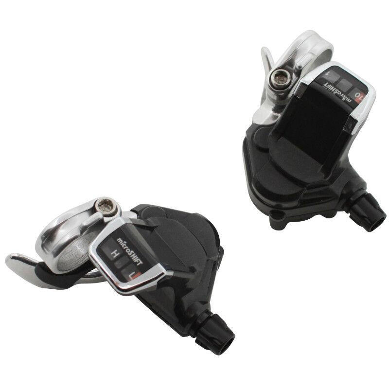 Para dźwigni roweru szosowego do kierownicy triple flat P2R Push-Pull Shimano