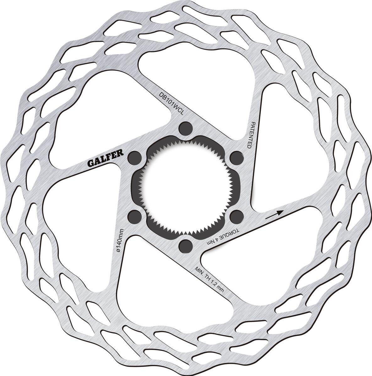 Tarcza hamulcowa (wersja AFS) Galfer Wave Shark Center Lock