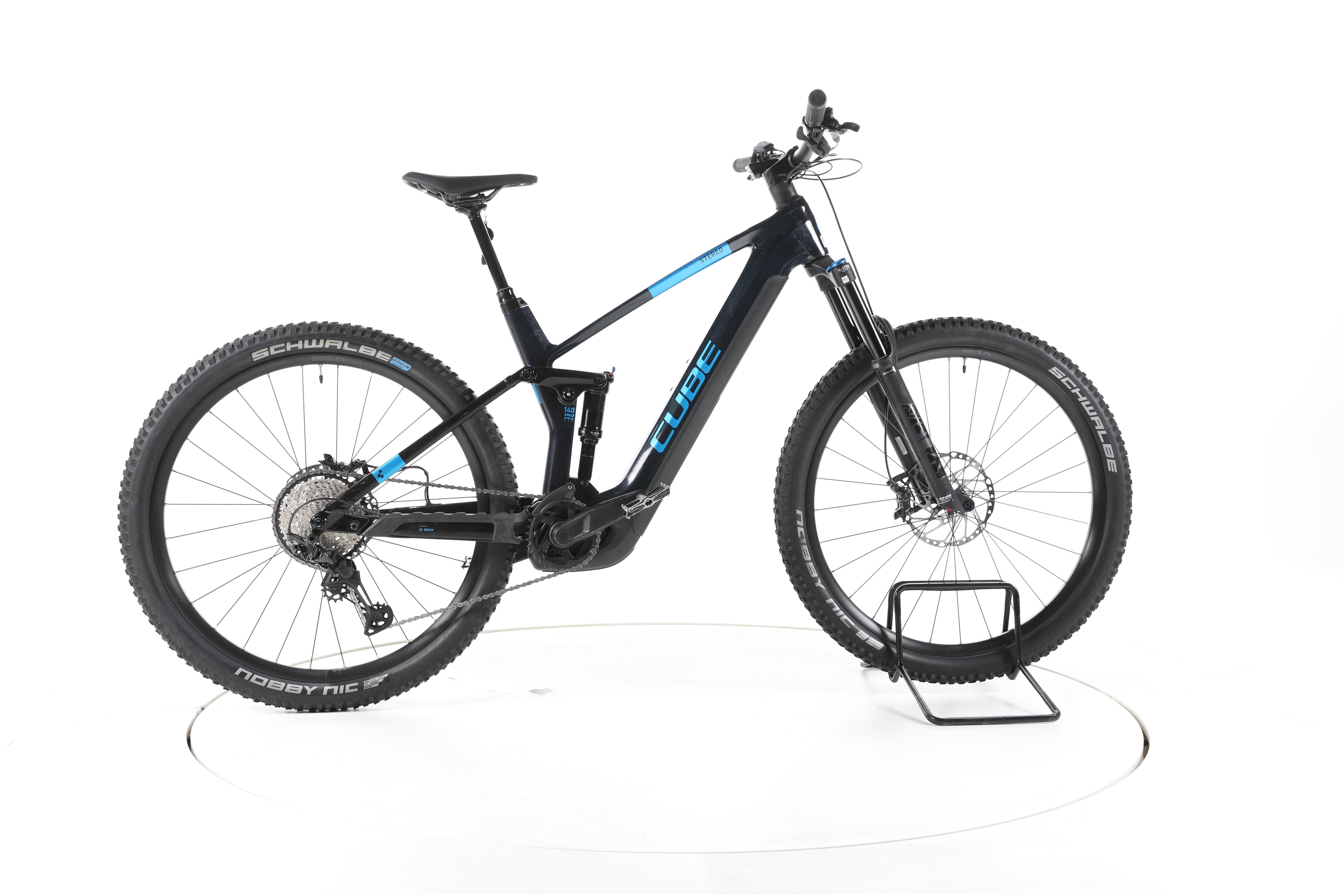 Second Life - Cube Stereo Hybrid 140 HPC SLX E-Bike Fully Carbon - Stan dobry