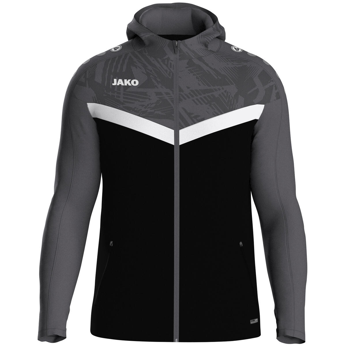 Bluza dresowa z kapturem zapinana na zamek Jako Iconic