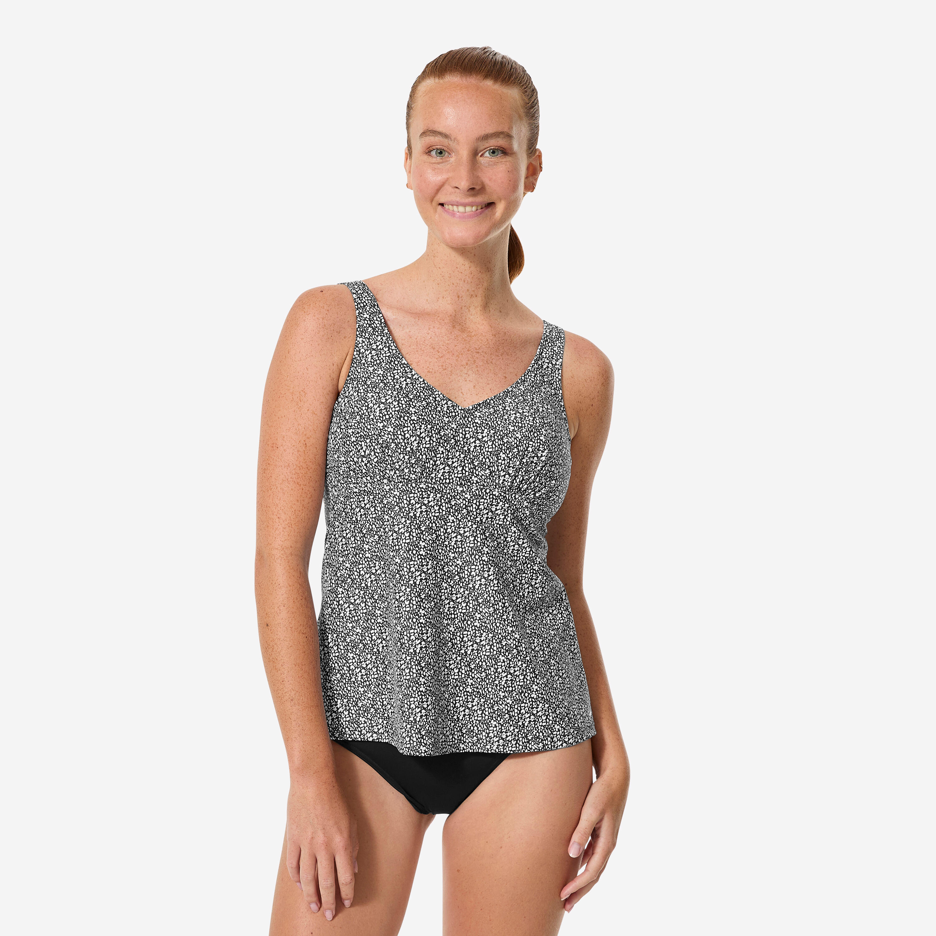 Góra stroju do gimnastyki w wodzie damska Nabaiji tankini Lily Leo