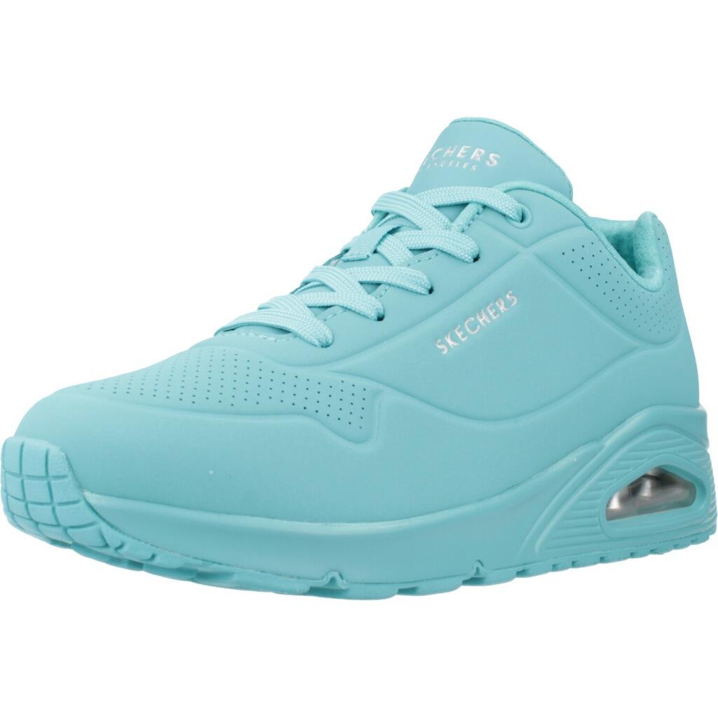 Buty SKECHERS UNO STAND ON AIR Niebieski