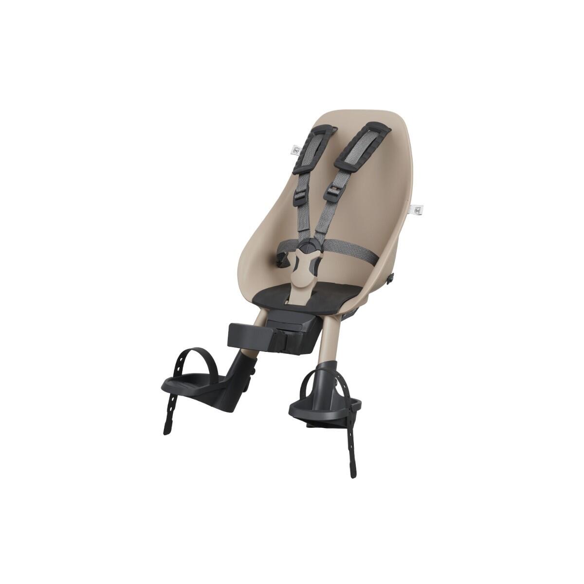 Fotelik Rowerowy Przedni Urban Iki Fotelik Kolor Beige/black