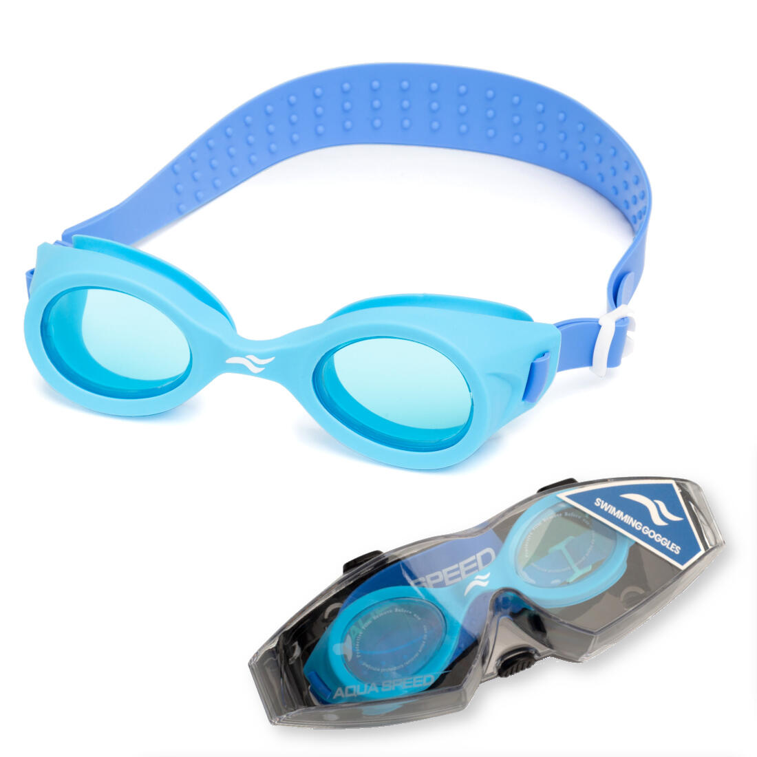 Okulary pływackie dla dzieci AQUA SPEED Bonito kol. 01
