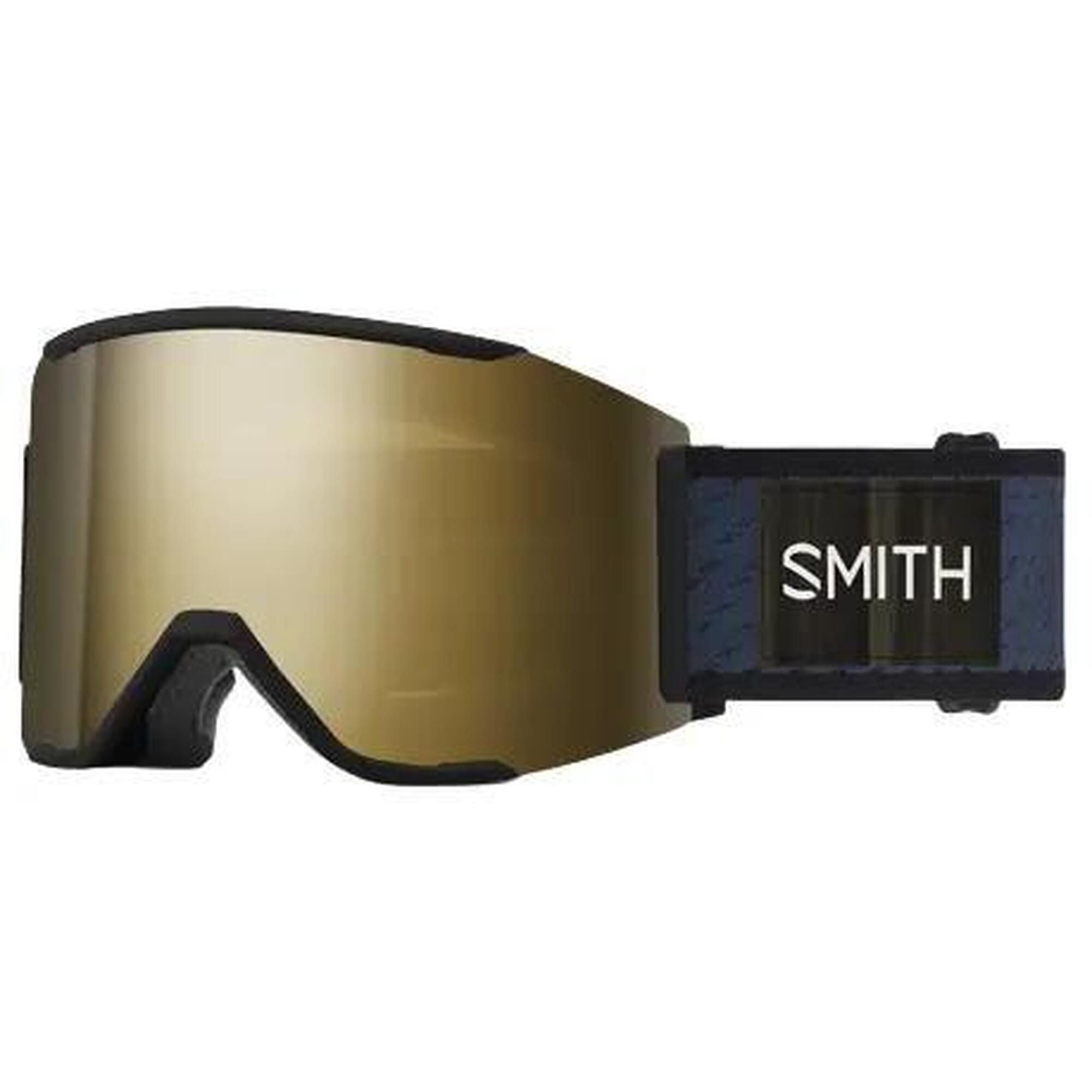 Sporty zimowe Gogle Smith Squad Mag Gogle Narciarskie - Shady Blue X Smith/Su...