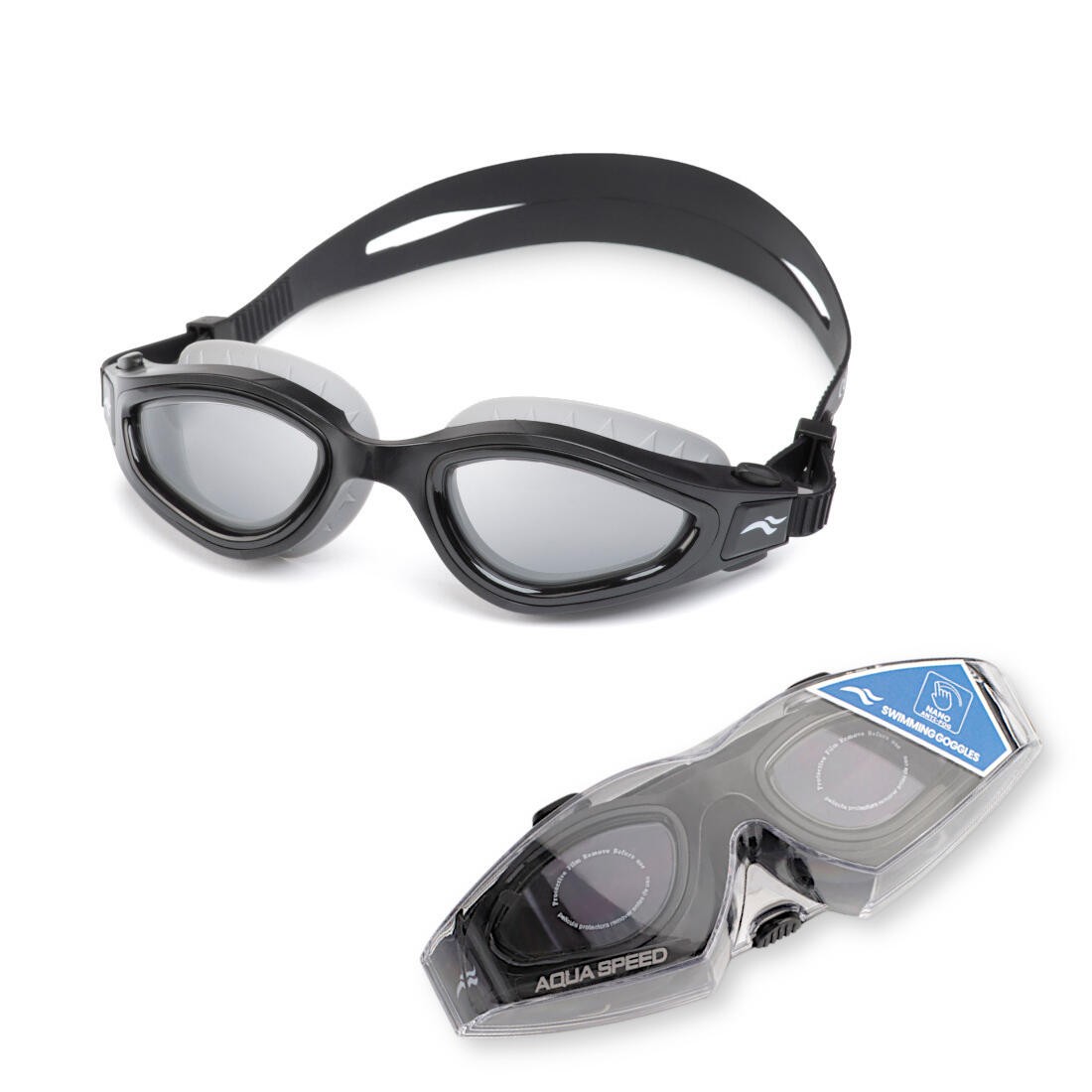 Okulary pływackie dla dorosłych AQUA SPEED Aurora kol. 26