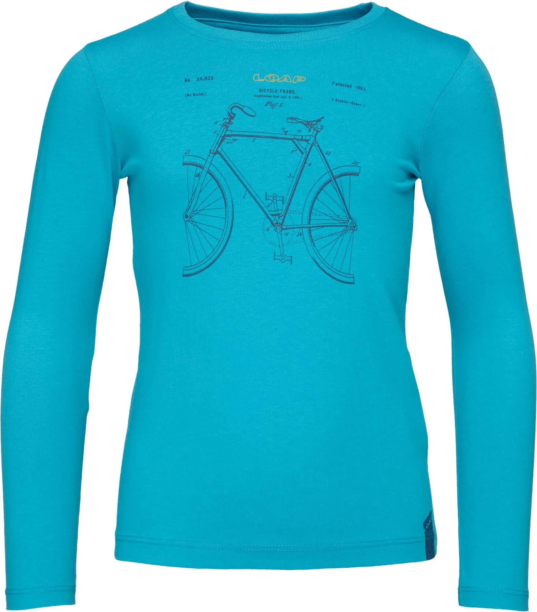 T-shirt dziecięcy Loap Buvon Blue