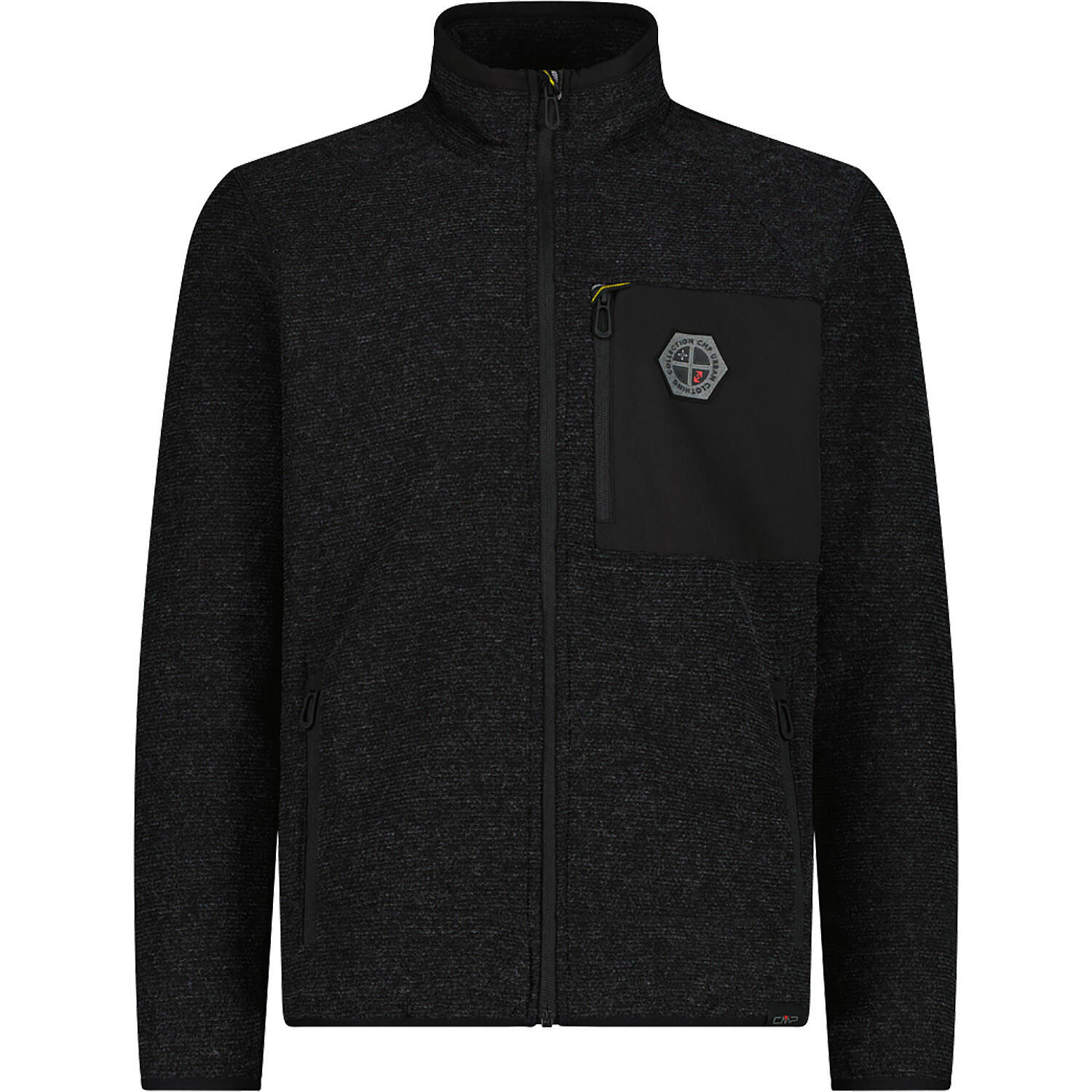 Bluza polarowa męska CMP 35H3907 Melange Knitted
