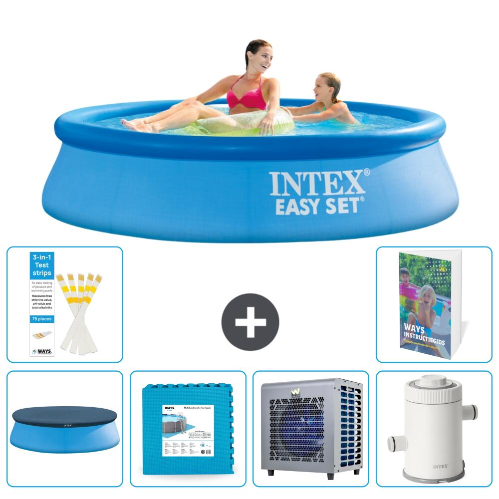 INTEX Basen Easy Set Okrągły - 244x61 cm - 7-częściowy S116