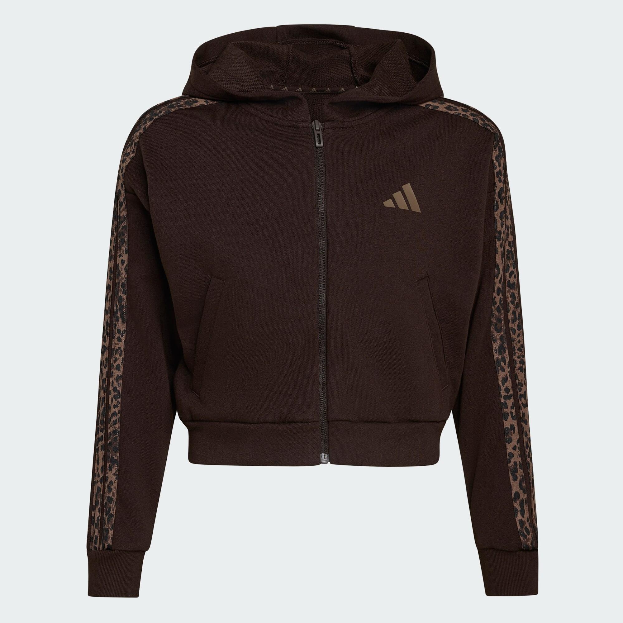 BLUZA Z KAPTUREM SEASONALS ANIMAL Z SUWAKIEM NA CAŁEJ DŁUGOŚCI