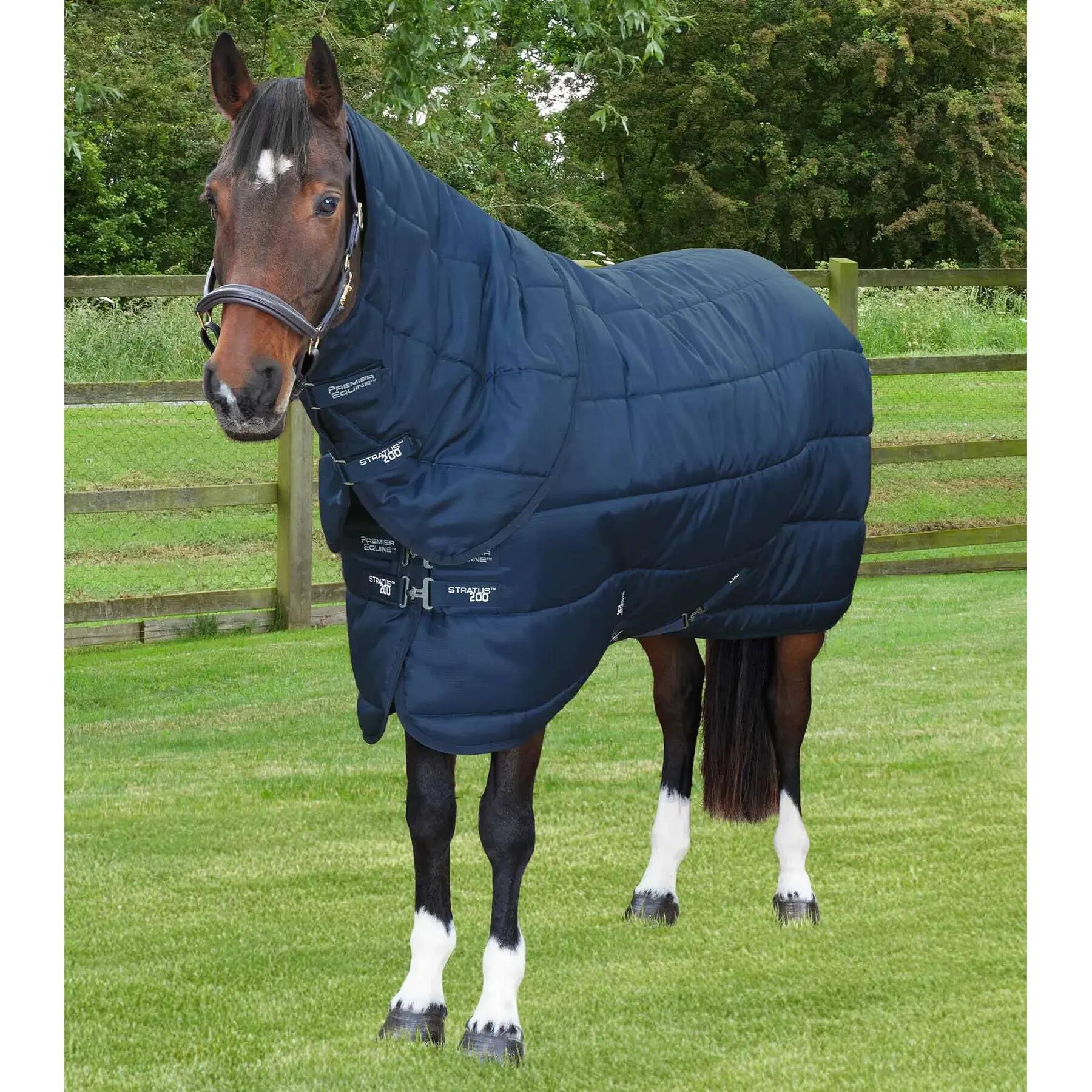 Derka stajenna z ochraniaczem na szyję Premier Equine Stratus 200g