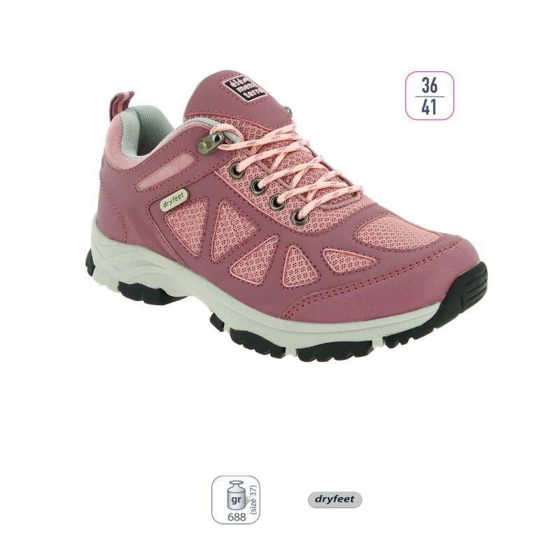 Damskie buty trekkingowe z niską cholewką Élémenterre Sanbona