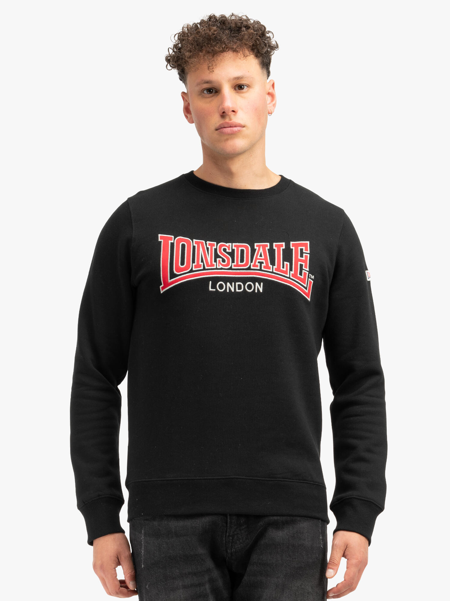 Klasyczna bluza z okrągłym dekoltem Lonsdale Berger LP181