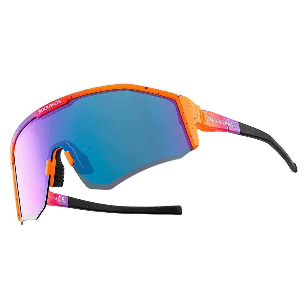 Polaryzowane okulary rowerowe Rockbros SP297 - fioletowe