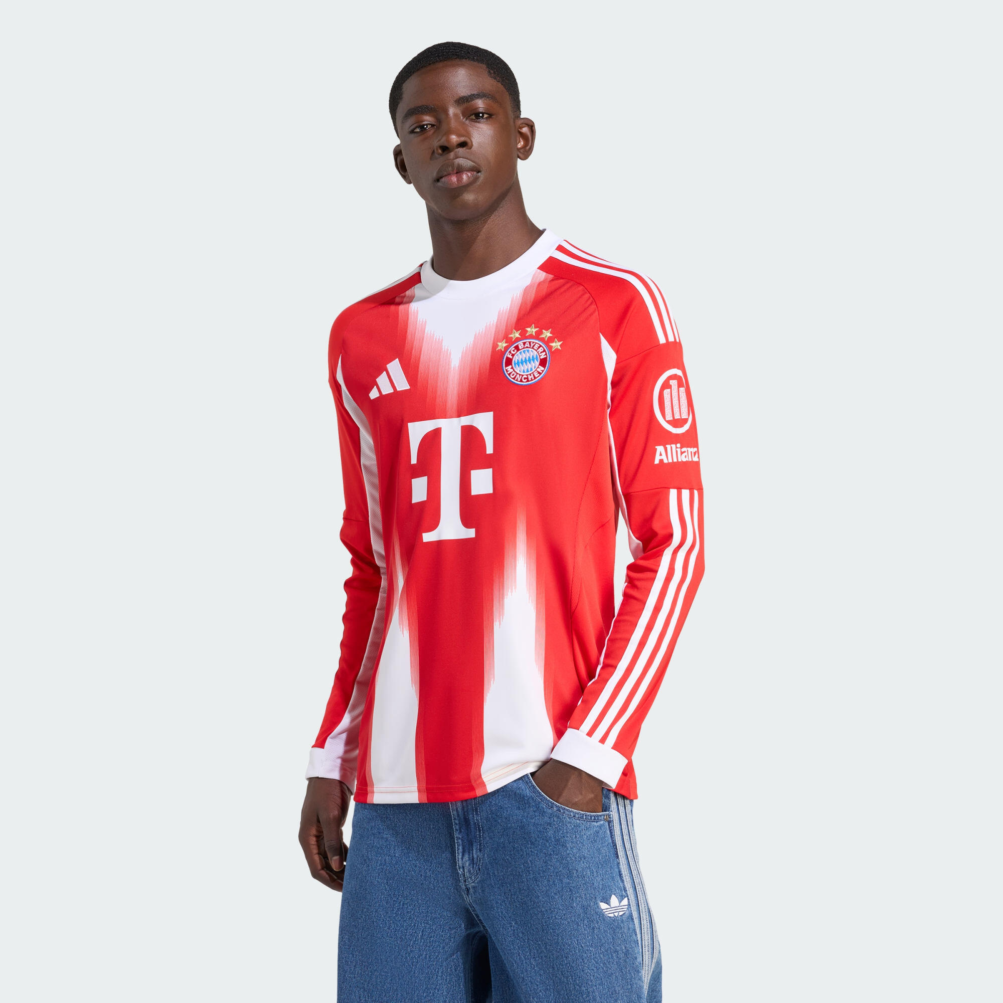 Koszulka podstawowa z długimi rękawami FC Bayern 25/26