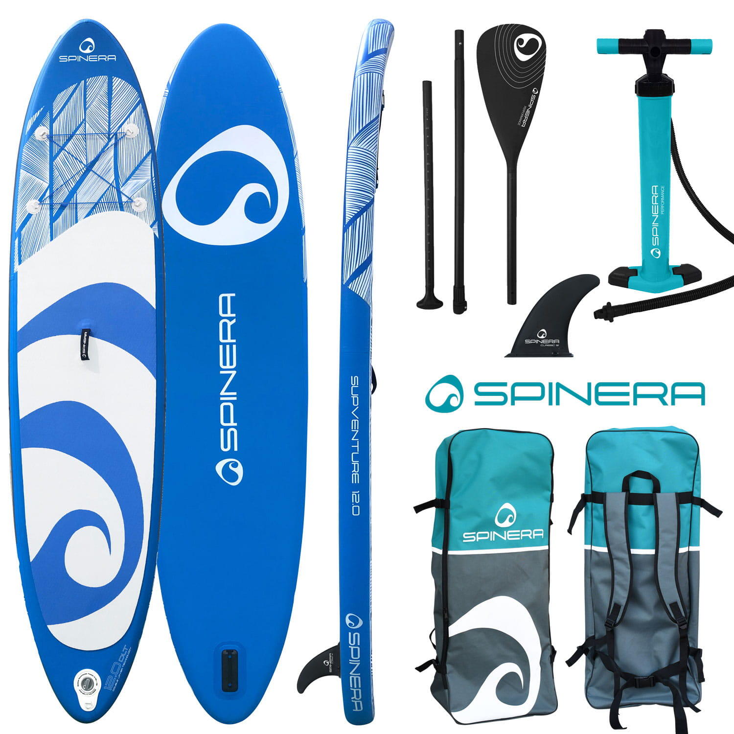 Deska do wiosłowania na stojąco Spinera Supventure 12.0 DLT