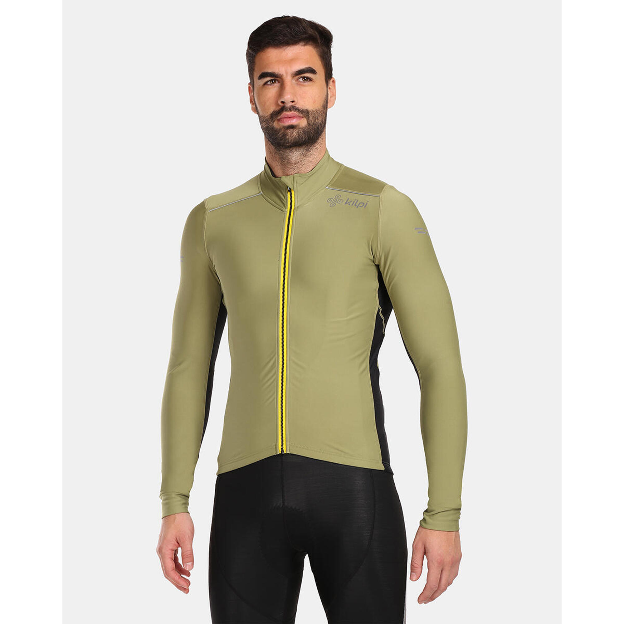 Męska koszulka kolarska z długim rękawem Kilpi CAMPOS-M