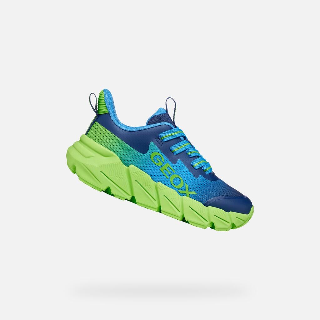 Buty GEOX J FLEXYPER FAST BOY Niebieski