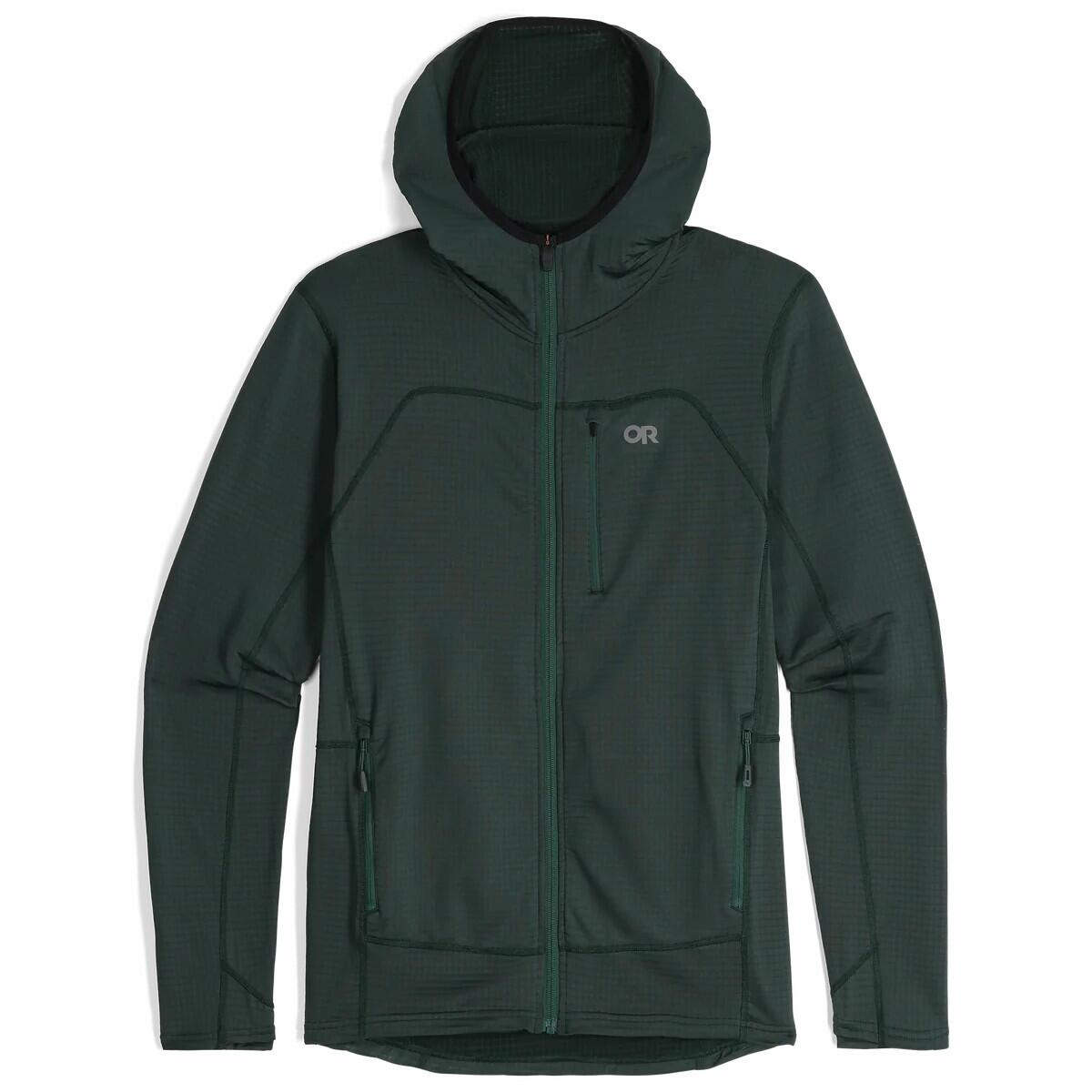 Polarowa bluza z kapturem zapinana na zamek Outdoor Research Vigor Grid