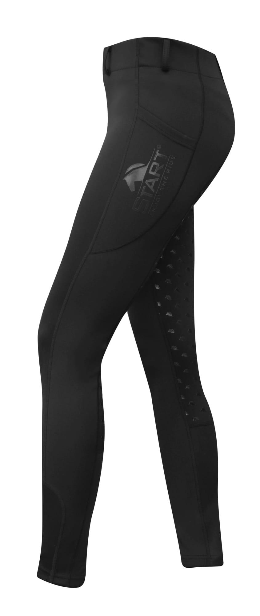 Legginsy jeździeckie damskie START SwaleFullGrip elastyczne
