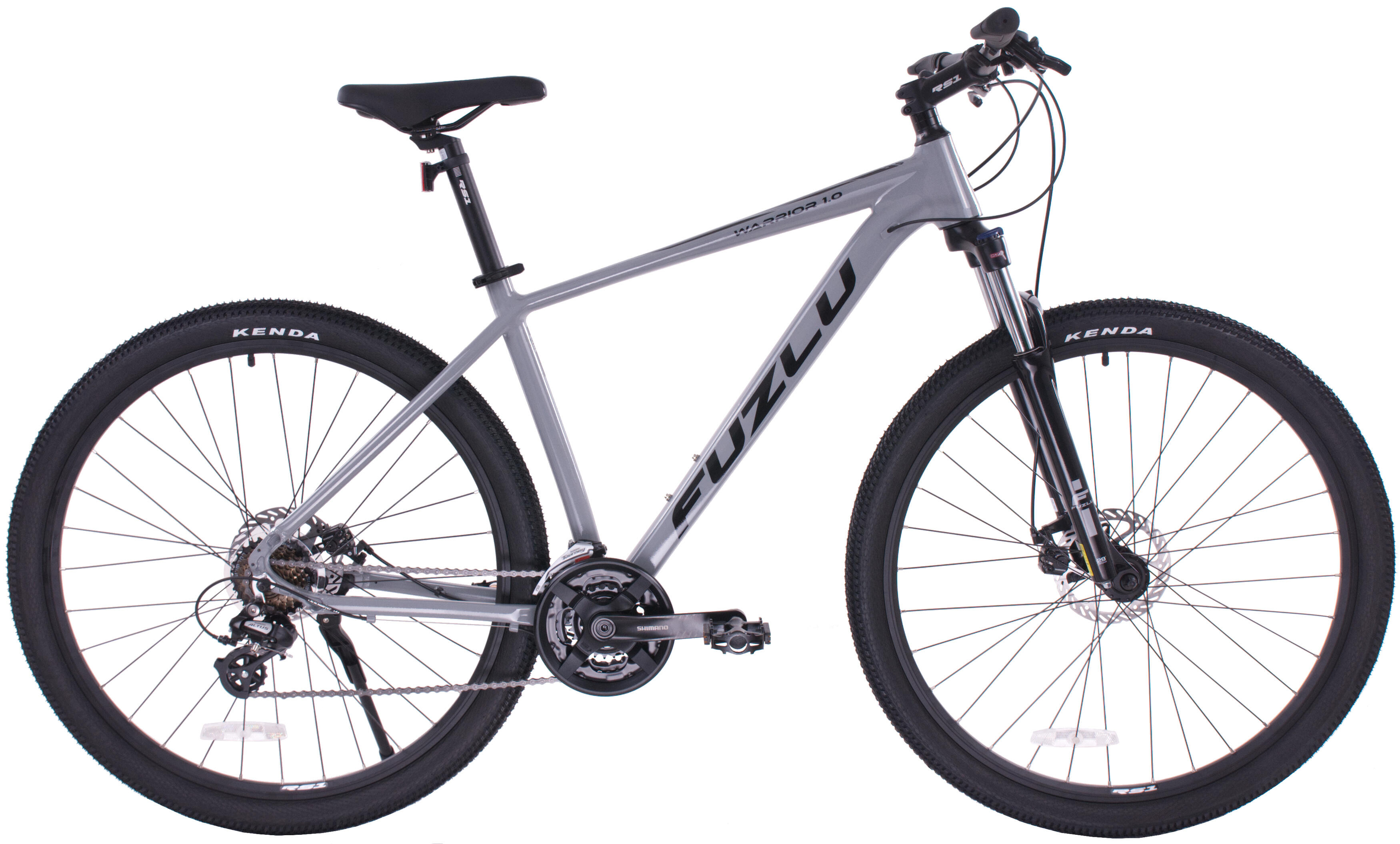 Rower górski 29” Fuzlu Warrior 1.0 19 jasnoszaro-czarny połysk