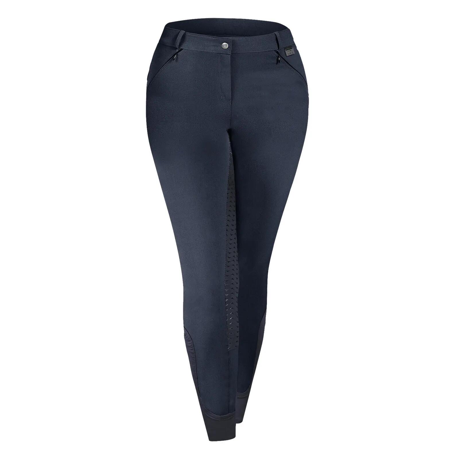 Leggins jeździeckie z pełnym gripem dla kobiet ELT Dahlia Silikon