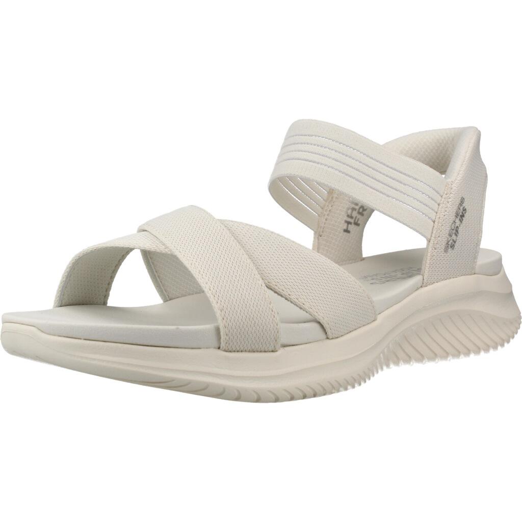 Sandały SKECHERS ULTRA FLEX 3.0 SANDAL NEV Biały