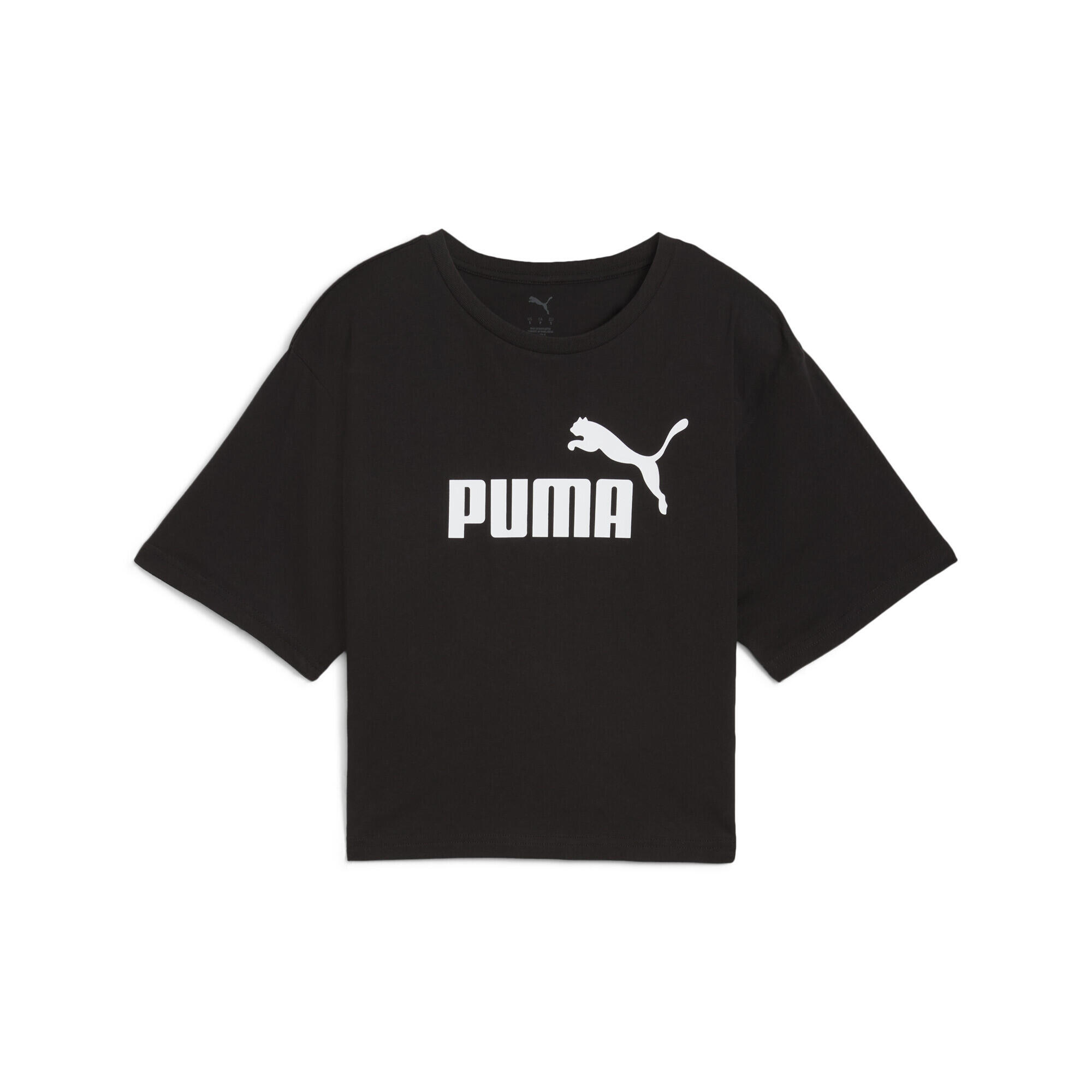 Damska luźna koszulka z logo NO.1 ESS Cropped PUMA