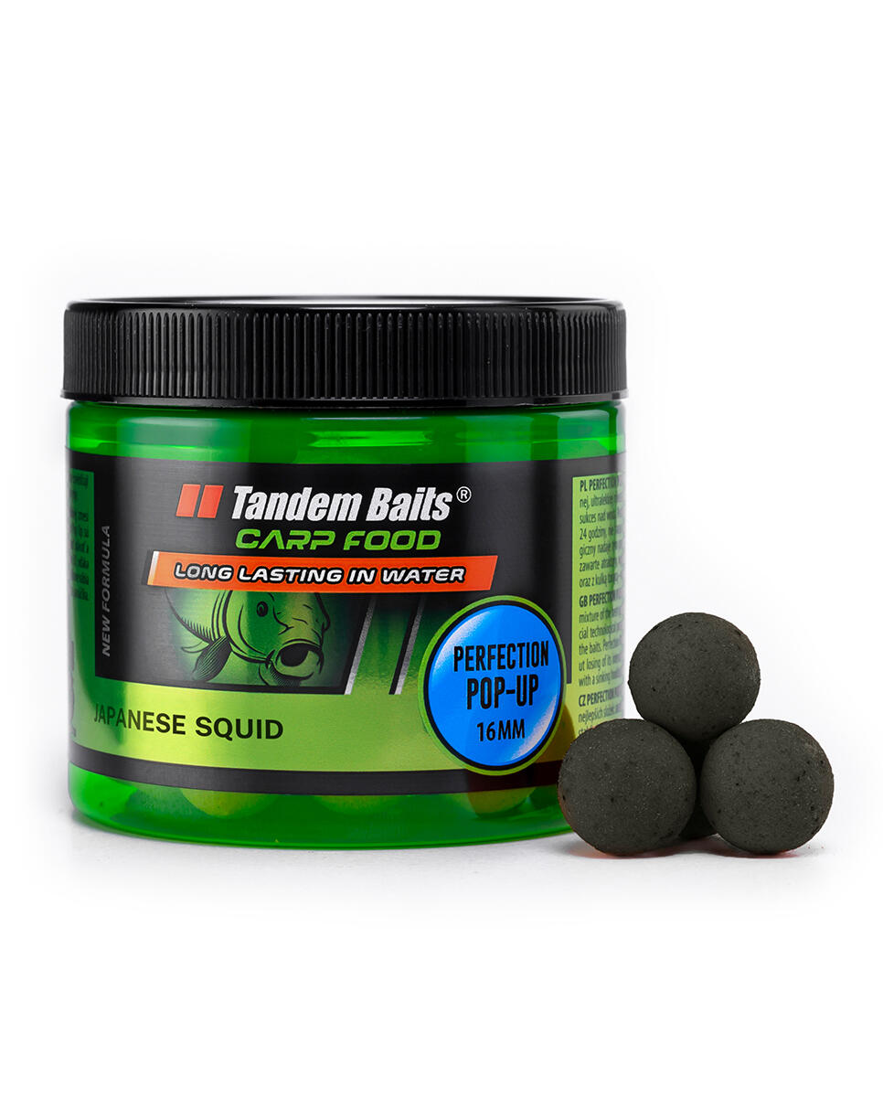 Kulki pływające Carp Food Perfection Pop-Up 16mm/70g Japońska Kałamarnica