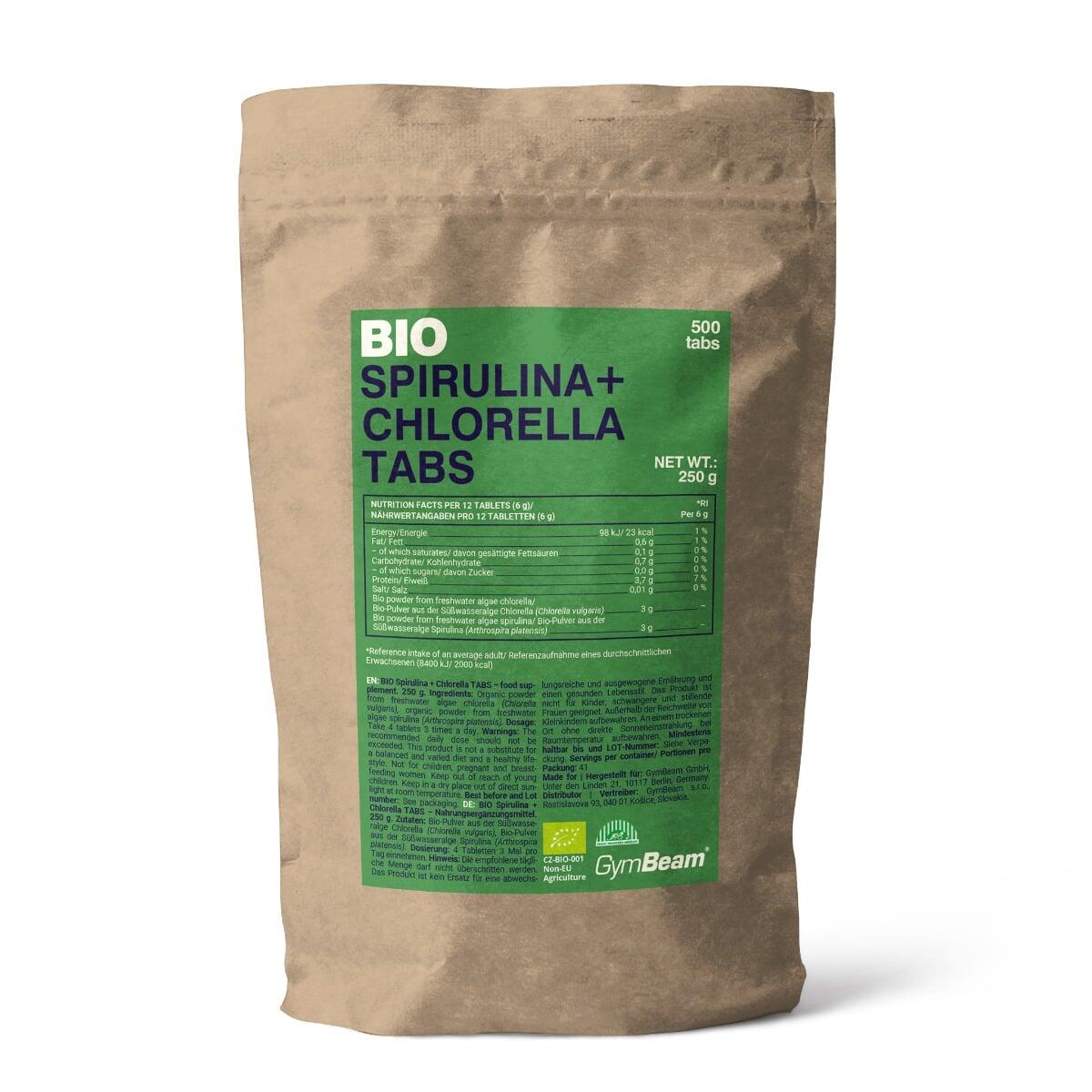 Superfood BIO Spirulina + Chlorella TABS tabletki 250 g